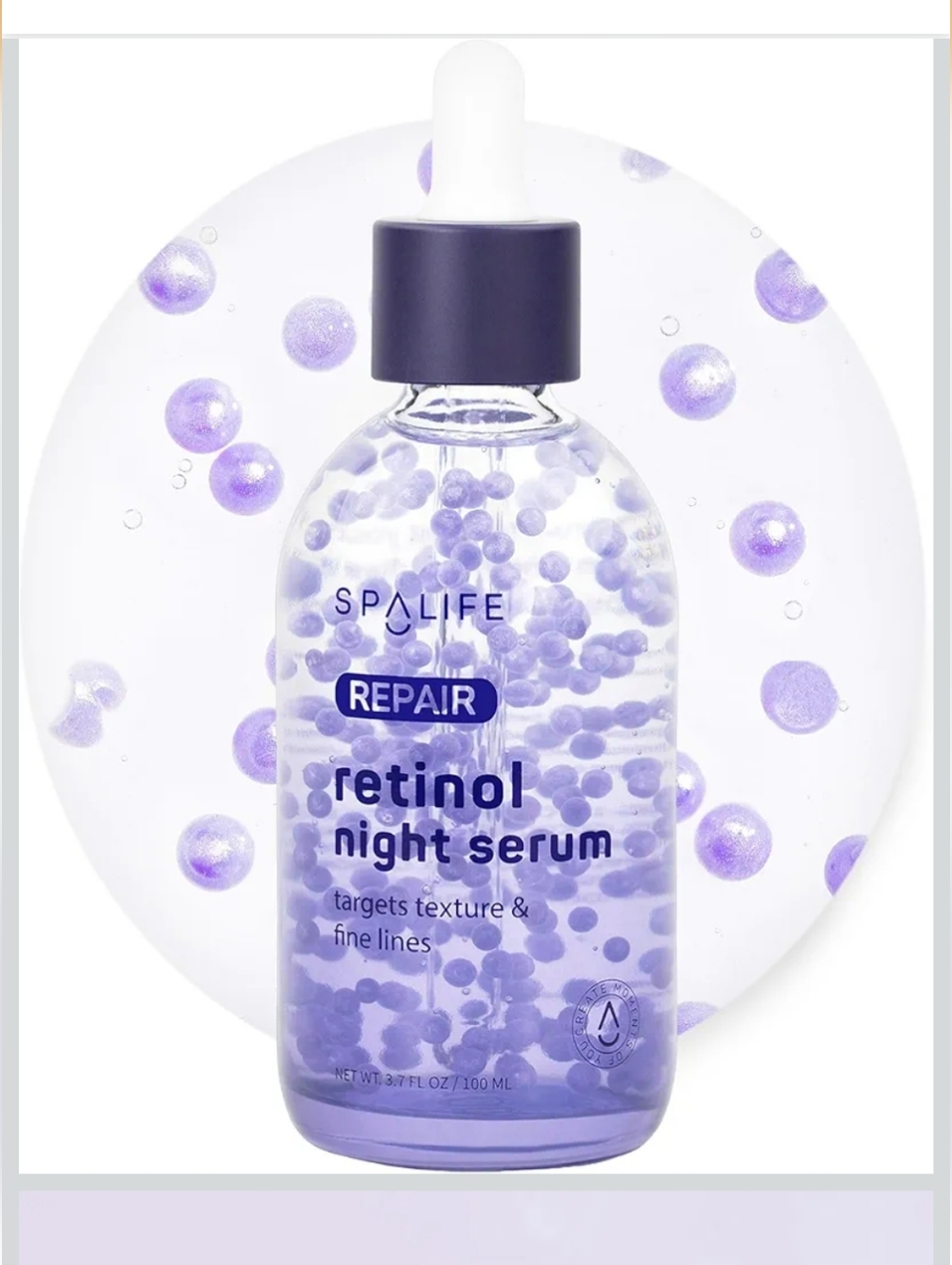 NEW SpaLife Repair Retinol Night Serum